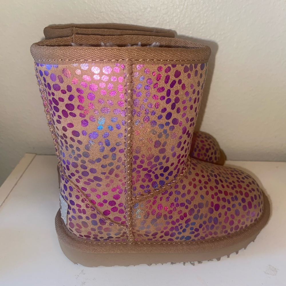 Girls Rainbow Ugg Boots